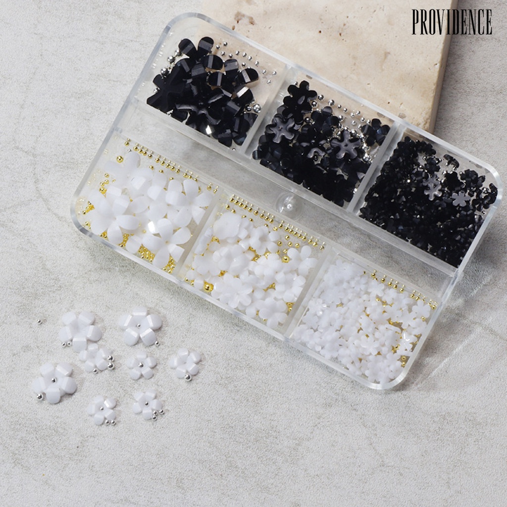 1 Set Ornamen Bunga Bahan Resin Untuk Dekorasi Nail Art