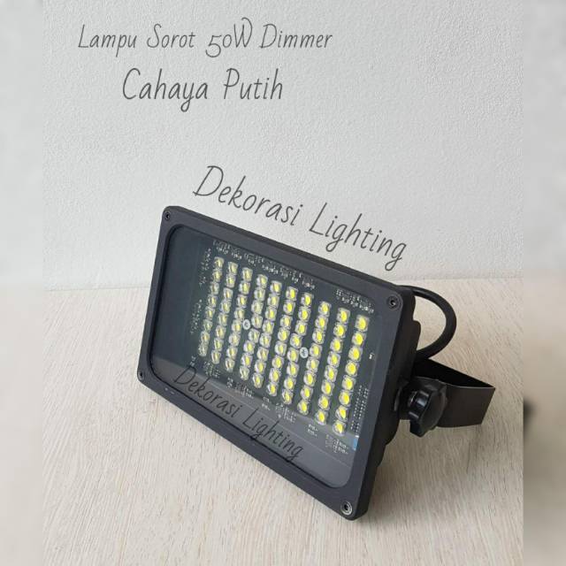 Lampu sorot led kap led spotlight 50watt waterproof dekor