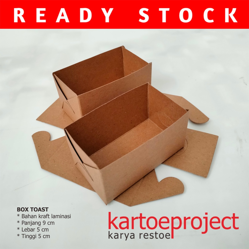 

Box Toast / Kemasan Toast