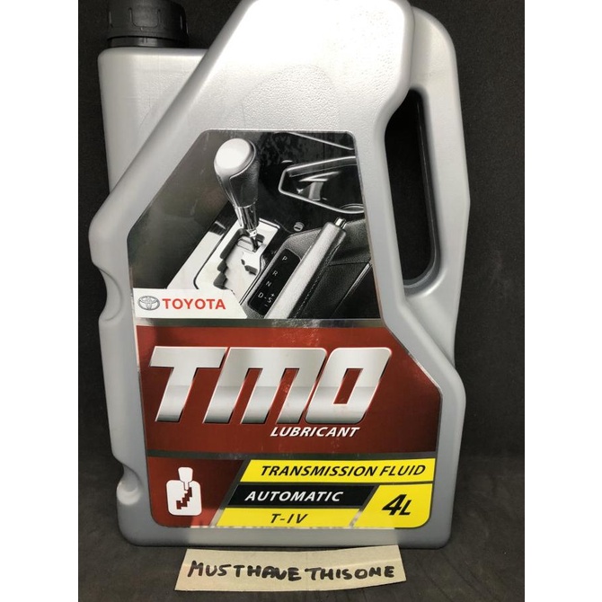 [[COD]] Oli matic atf tmo t4 t iv 4 liter toyota original per liter LIMITED EDITION Kode 1157