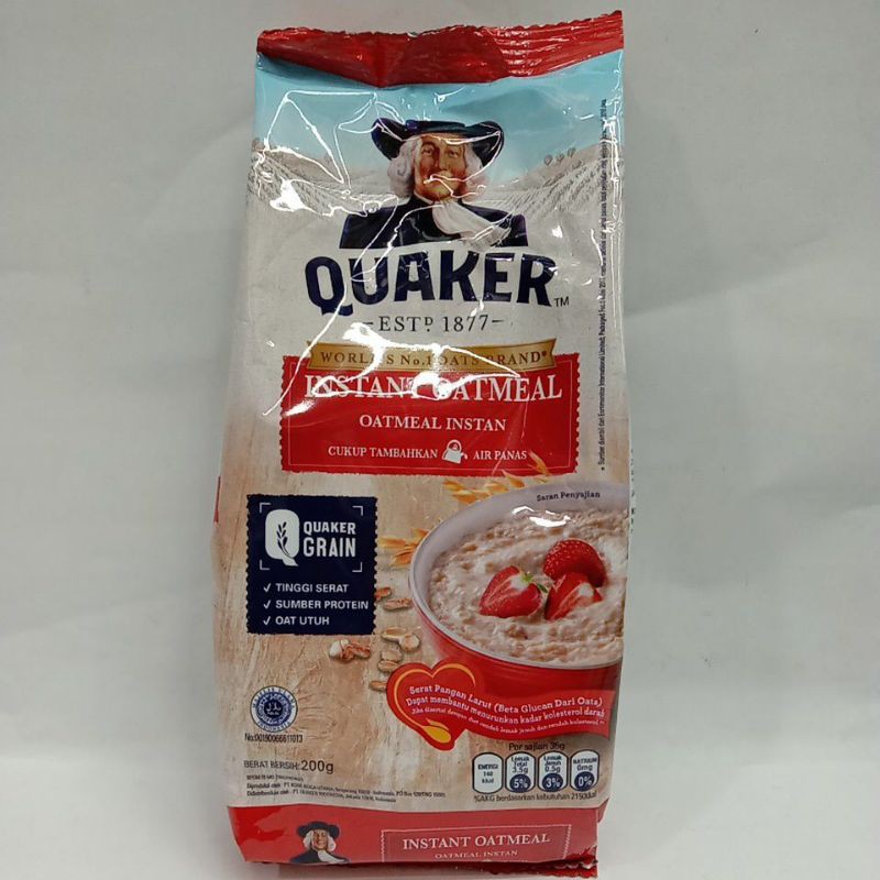 

QUAKER INSTANT Oatmeal 200gram