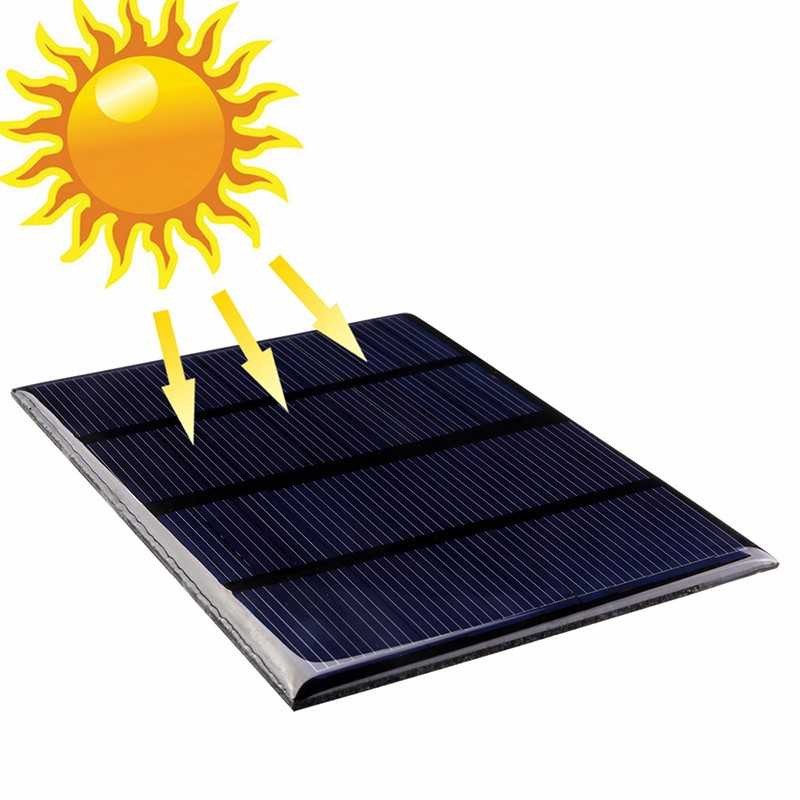 Modul Solar Cell/Solar Panel Surya Mini 12V 1.5W Polycrystalline