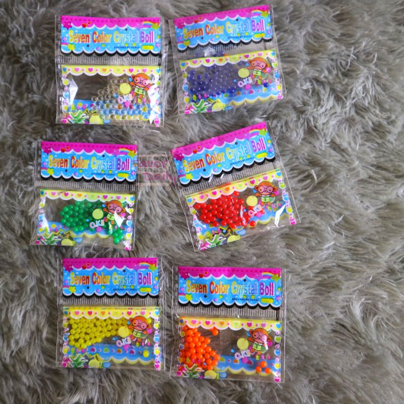 Water Beads / Orbeez / mainan anak bola pecah / bola air / popit bola / popping boba-1
