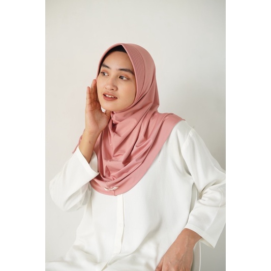 Gadis Khimar (khimar sport) Daily khimar jersey PROMO 100k dapat 3pcs-Gadis Dusty