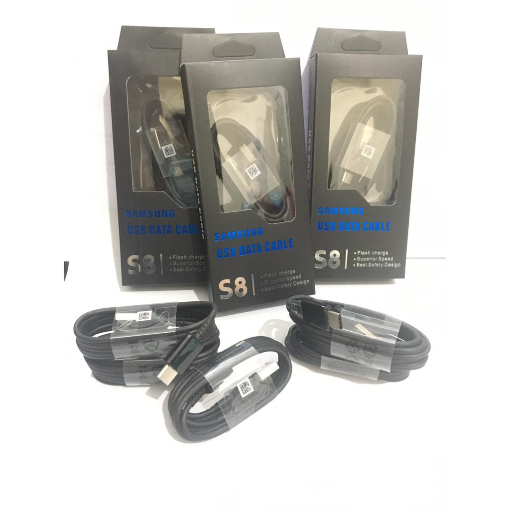 Kabel Data SAMSUNG Original 100% S6 S7 S8 l Packing elegan l Fast Charging