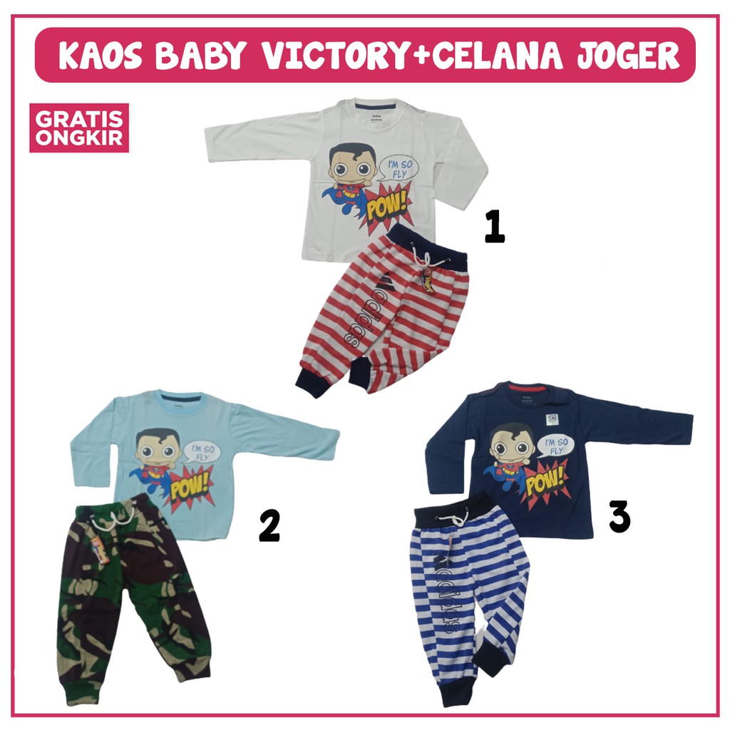 SETELAN BAJU ANAK OSHKOSH / SETELAN LOBO / SETELAN KARAKTER OSHKOSH / SETELAN BAJU ANAK