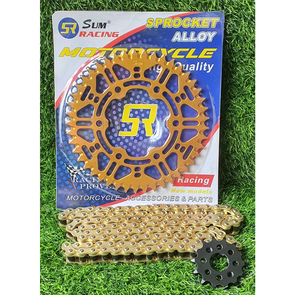 GIR GEAR SET ALUMINIUM VIXION MX KING NVA NVL 428H SUM RACING