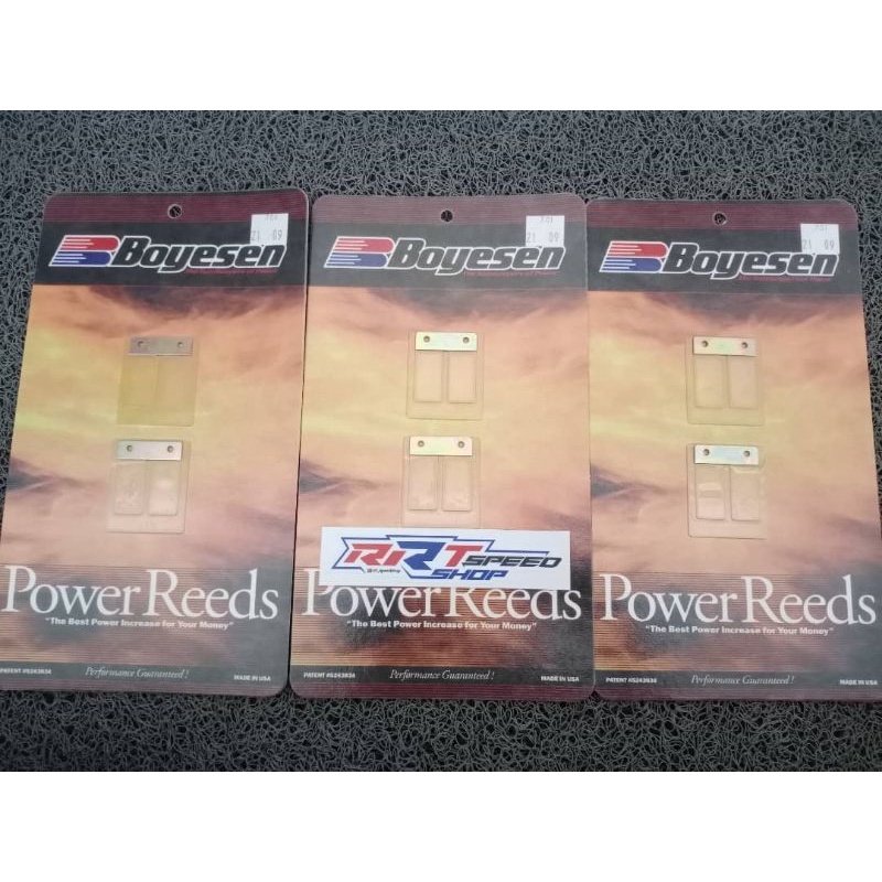 LIDAH / DAUN MEMBRAN BOYESEN POWER REEDS ORIGINAL USA NINJA RX KING RX Z DLL