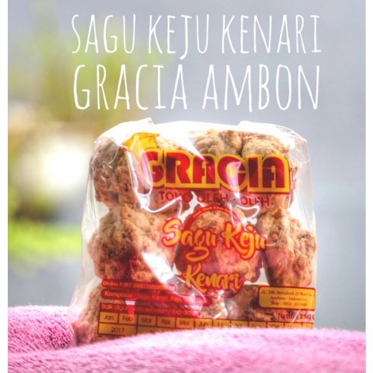 

SAGU Keju Kenari grasia Ambon