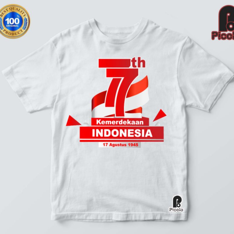 baju kaos anak hari kemerdekan 17 agustus