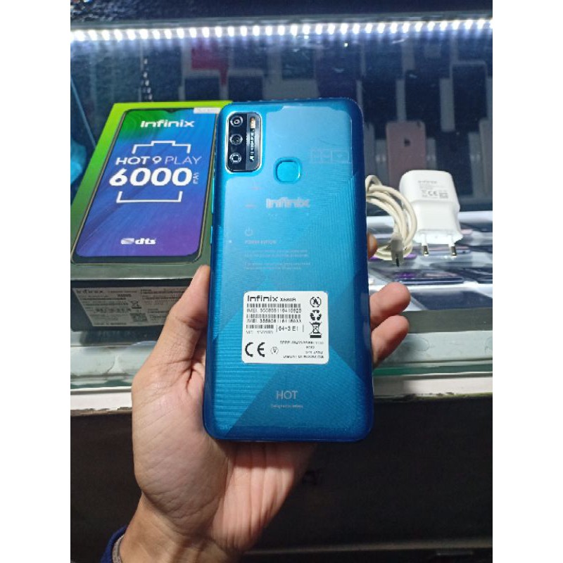 INFINIX HOT 9 PLAY RAM 3 ROM 64 SECOND