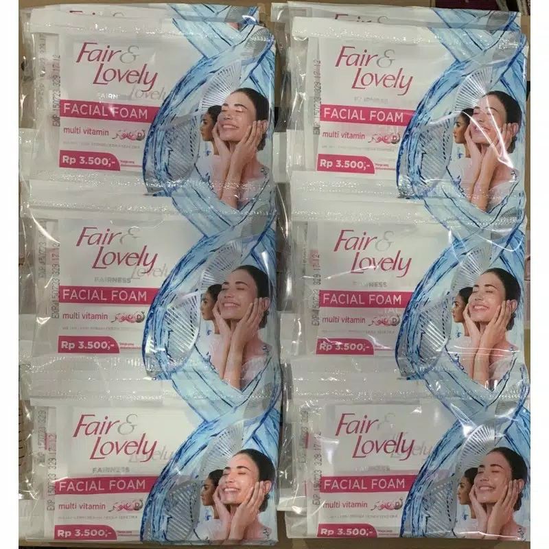 fair &amp; lovely Facial Foam sachet