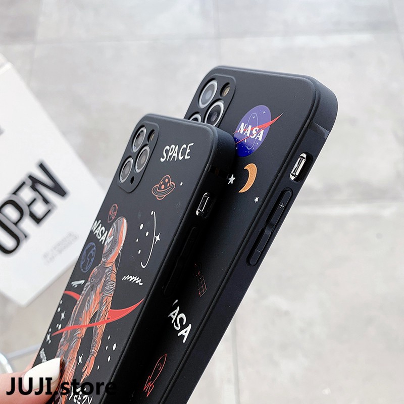 Case Pelindung Lensa Kamera Desain Nasa Astronaut Untuk Iphone 11 Pro Max 8 7 Plus 6 6s Plus X Xs Max Xr Se 2020 Iphone 12 Pro Max 12mini