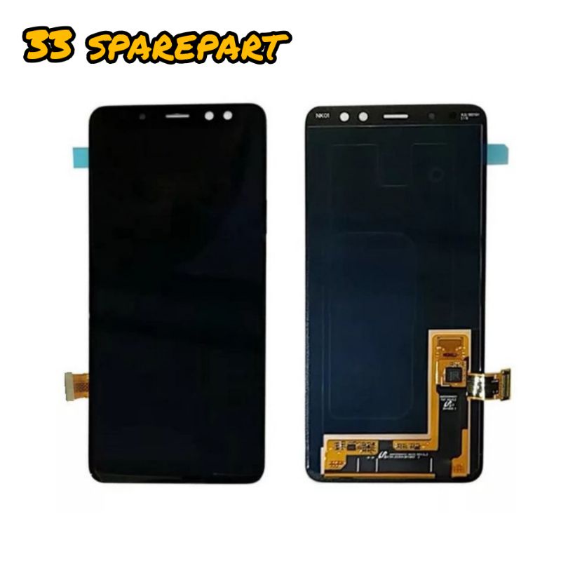 LCD + TOUCHSCREEN FULLSET SAMSUNG A530 / A8 2018 ORI OLED