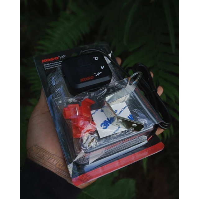 VOLTMETER KOSO 3 IN 1 USB CHARGER