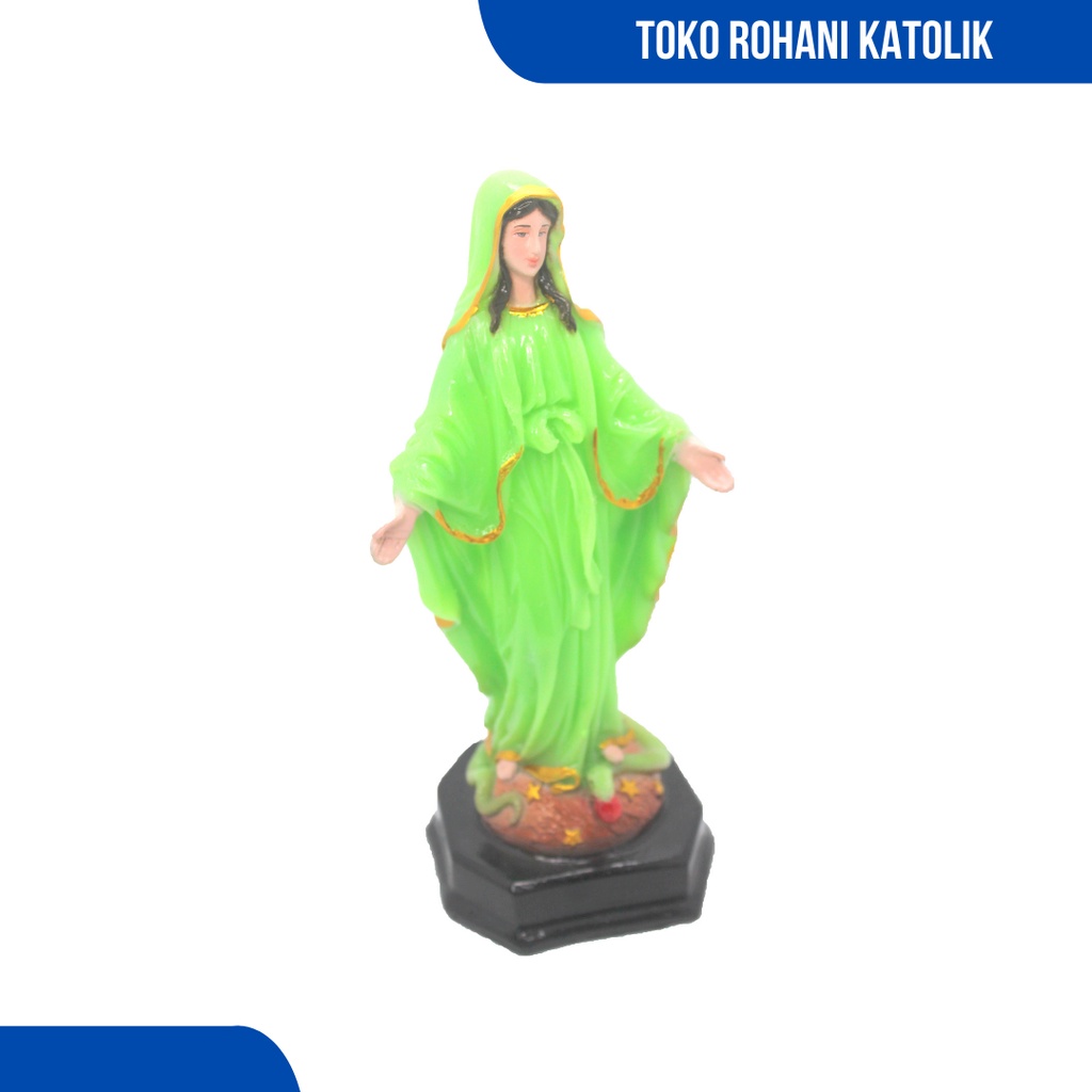 PATUNG MARIA 25 CM FOSFOR (Glow in the Dark) / PATUNG BUNDA MARIA / PATUNG KATOLIK FOSPOR