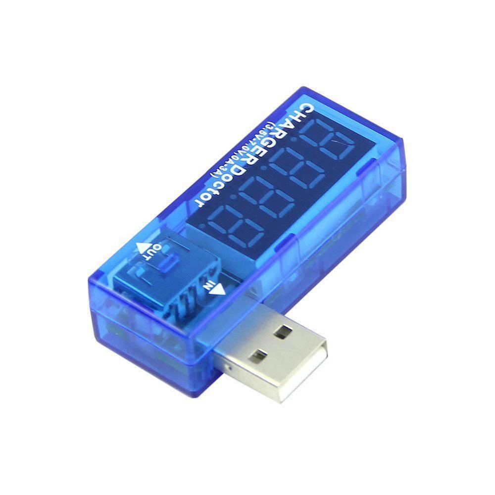 USB VOLTMETER AMPEREMETER POWERBANK TESTER VOLT METER AMPERE METER