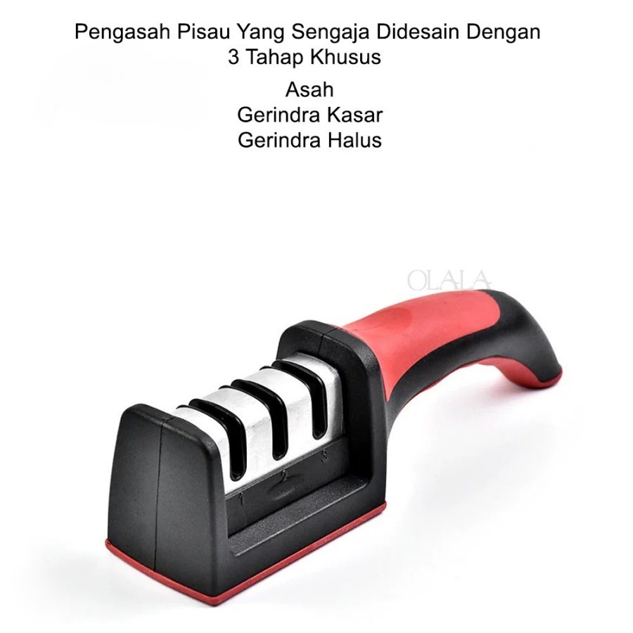 Alat Asahan Pengasah Penajam Pisau Gunting Profesional Tajam ALAT PENGASAH PISAU DAPUR / pengasah pisau XY-1682