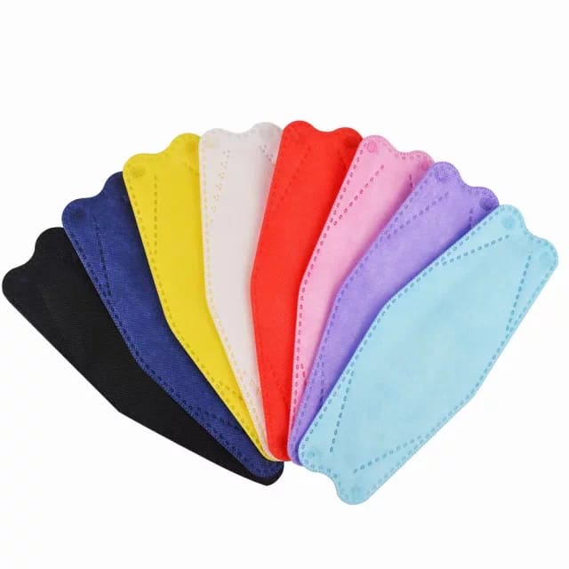 (COD) Masker KF94 Earloop 4Ply EVO MASK 10 Warna Random Wanita / Pria Isi 10Pcs MALLSHOPPINGING