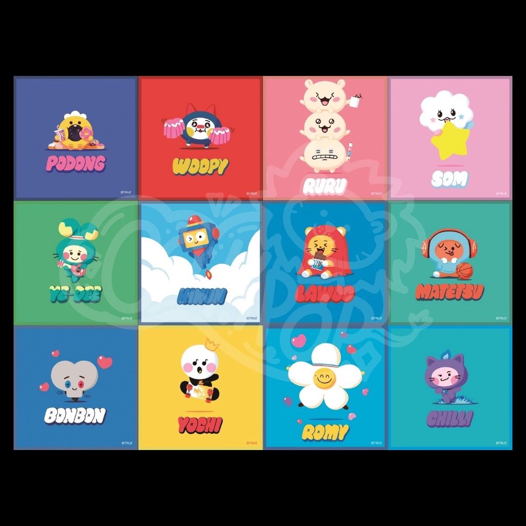 [DP ONLY] TRUZ JAPAN OFFICIAL TOWEL HANDKERCHIEF - ENSKY