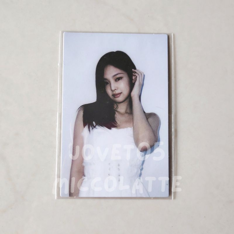 Photocard PC Jennie The Album Blackpink official