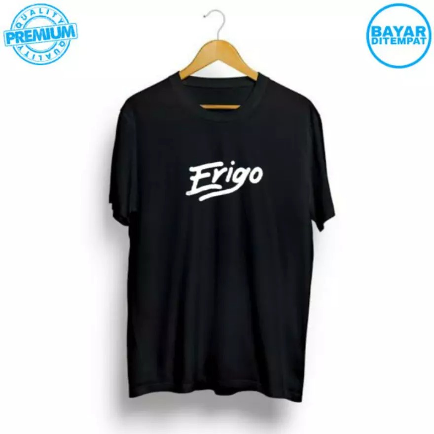 Kaos Tshirt Baju Distro Keren ERIIGO Premium Pria Wanita Cotton Combed 30s