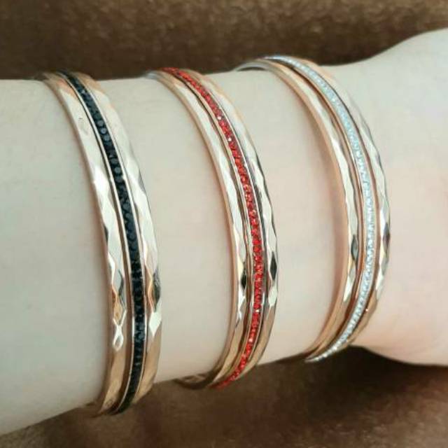 Gelang Keroncong Kombinasi Mata 3in1 Titanium