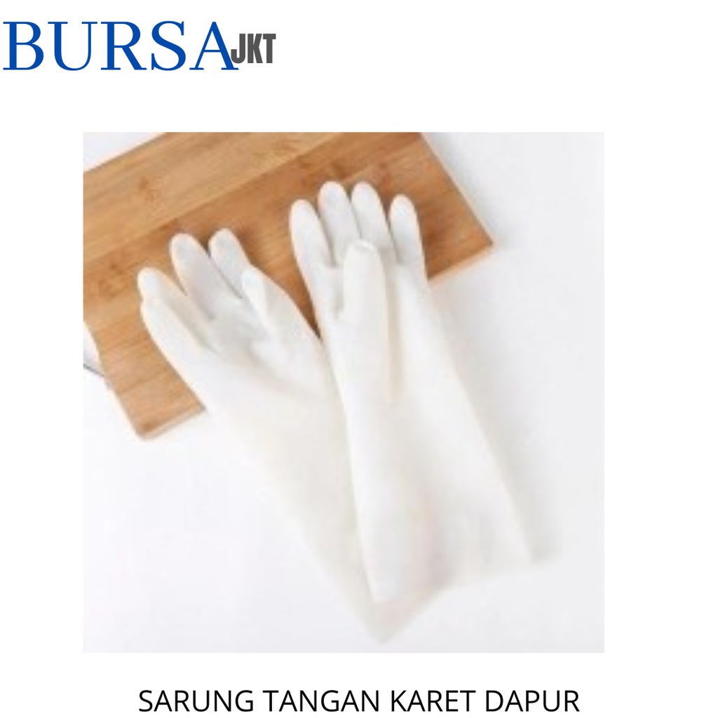 SARUNG TANGAN KARET LATEX DAPUR KOREA CUCI PIRING PERLENGKAPAN DAPUR