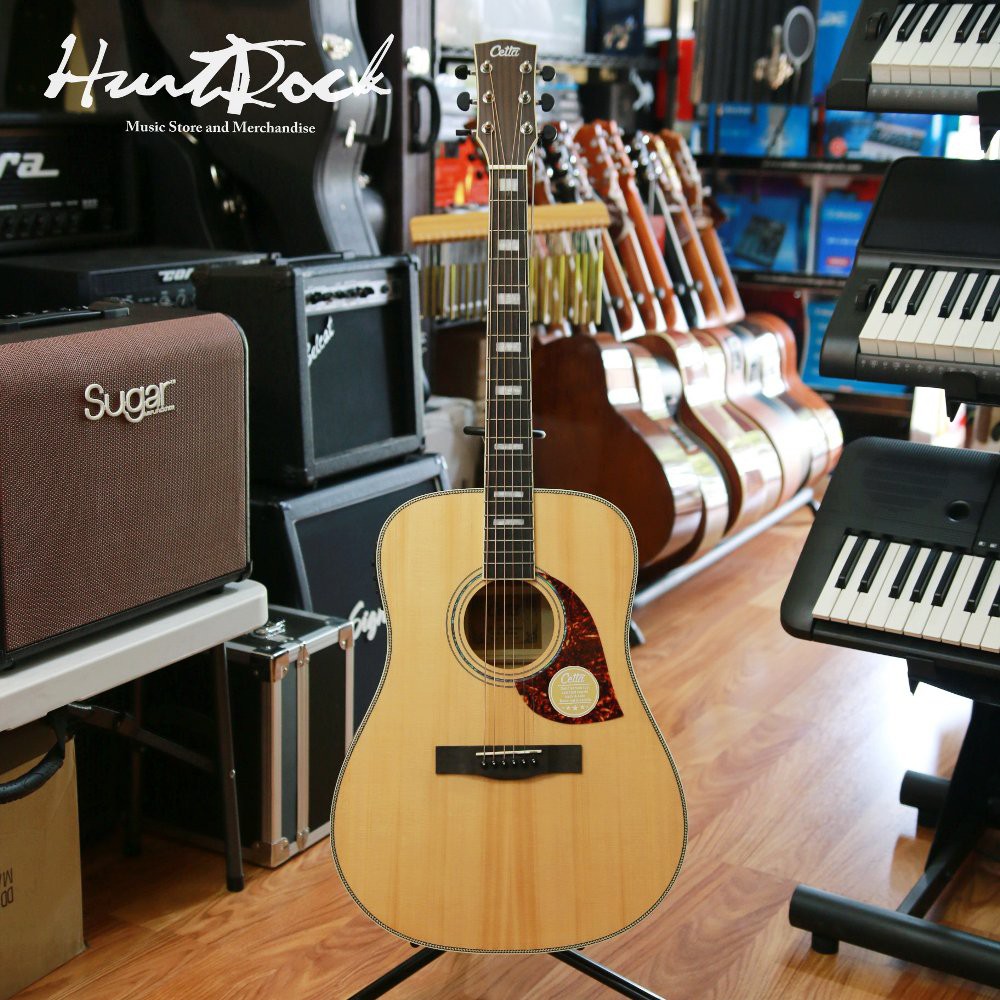Cetta DR32SE N Gitar Akustik Elektrik