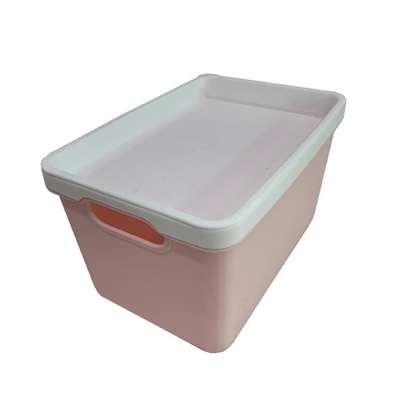 Storage Box, merek: LOJI, model: HX 0041355, ukuran: Small (Panjang 22.5 cm x Lebar 16 cm x Tinggi 1