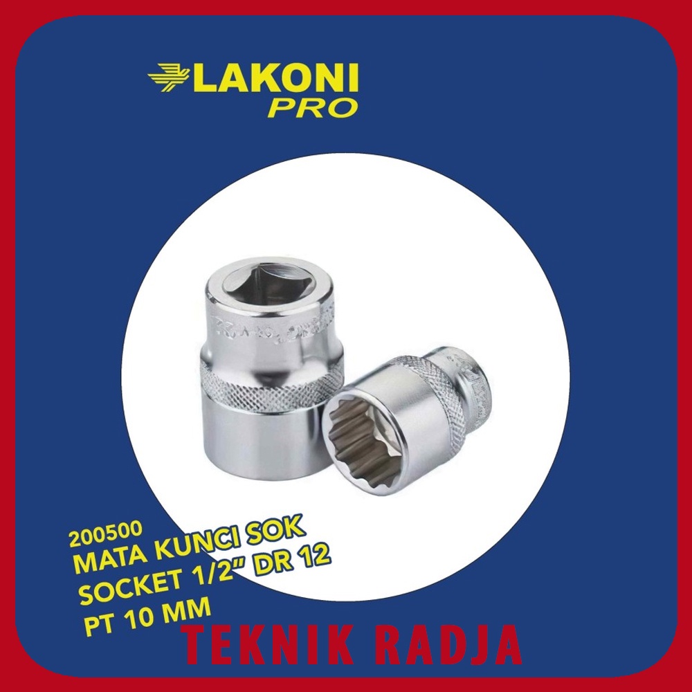 Mata Sock 10mm Lakoni Pro 12PT 1/2"