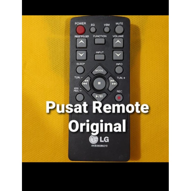 REMOTE REMOT SOUND BAR LG AKB74435311 ORIGINAL ASLI