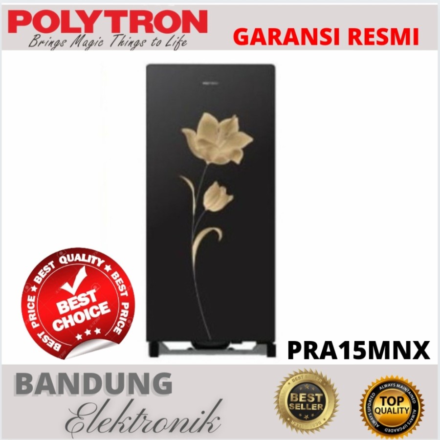 KULKAS POLYTRON PRA-15MNX / PRA15MNX , kulkas 1 pintu