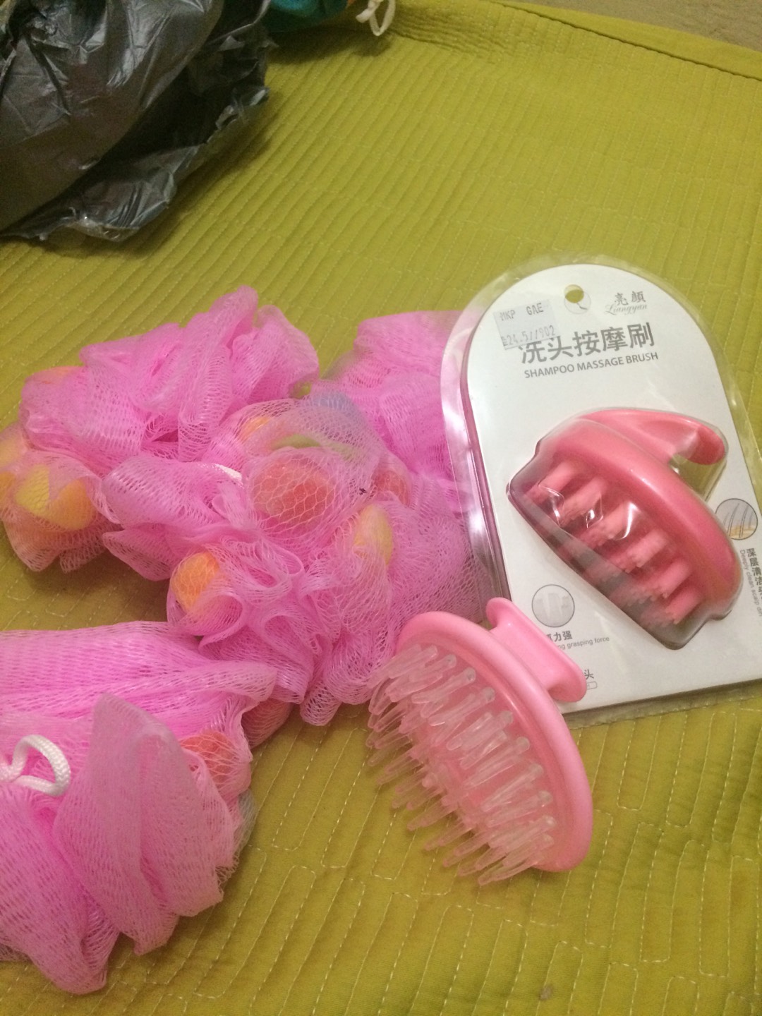 Shower Puff / Spons Mandi / Puff Mandi