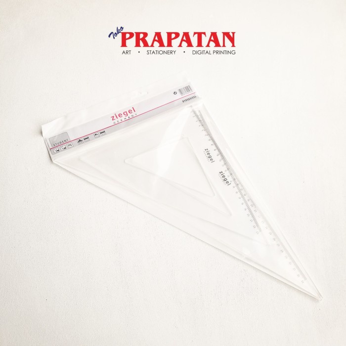

Penggaris Segitiga Set Sepasang Ziegel 23/33cm promo