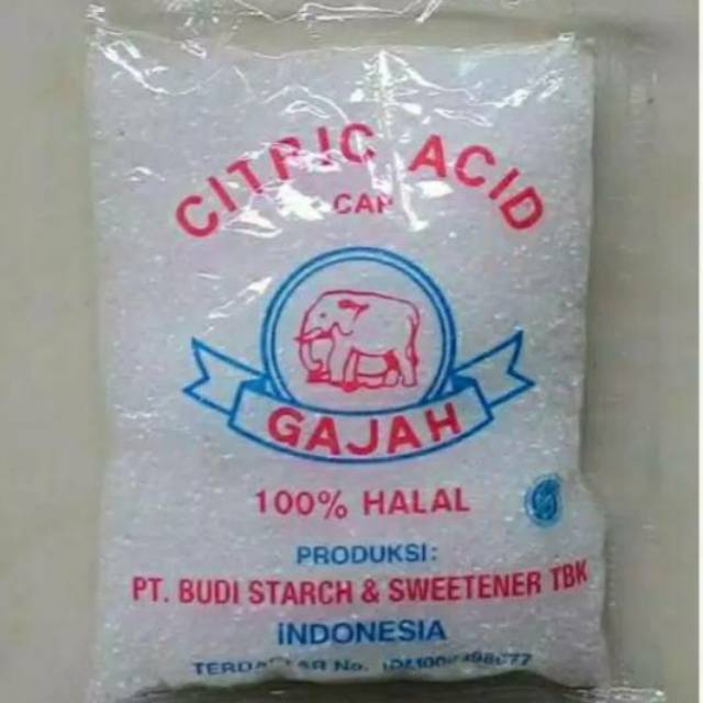 

Garam Asam / Citric Acid 1 pak (isi 20 bungkus)