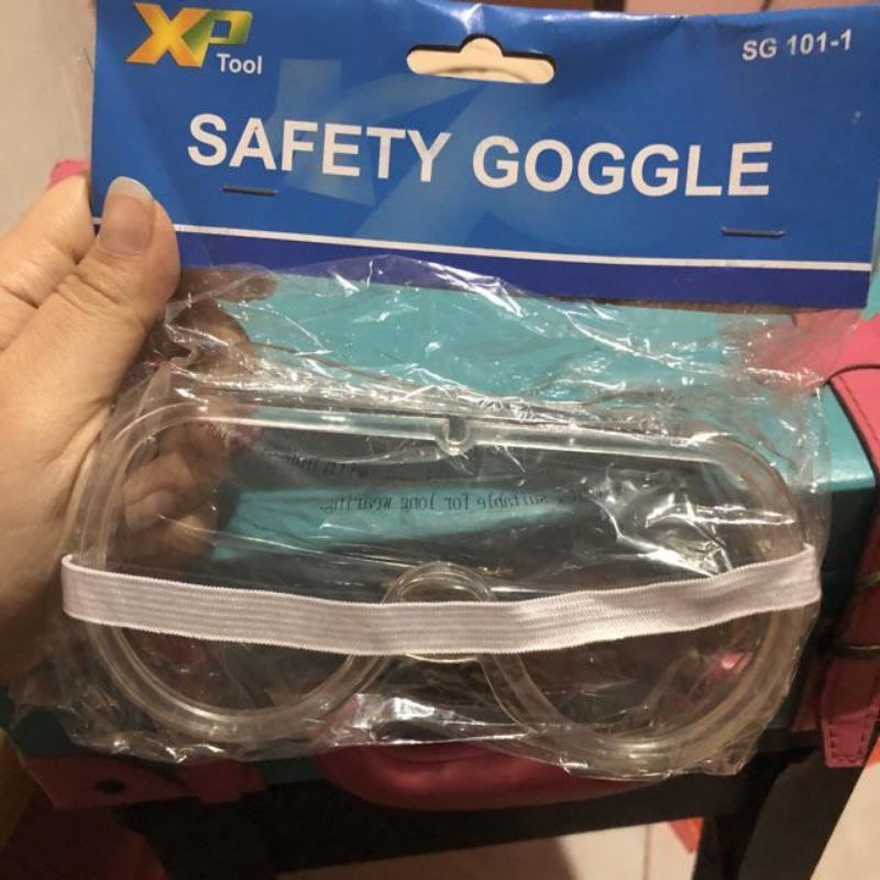 XP TOOL - SAFETY GOGGLE Googles Kacamata APD Medis Gurinda Anti Virus Pengaman Pelindung Mata Lokal