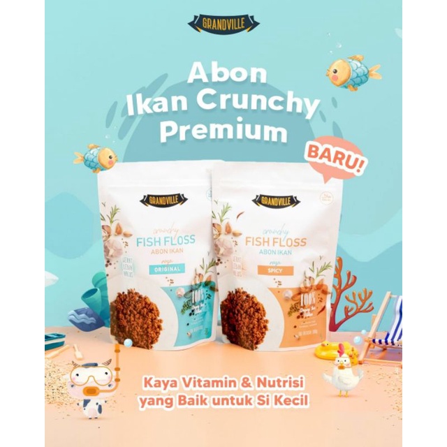 

Grandville Abon Crunchy Ikan / Fish Floss