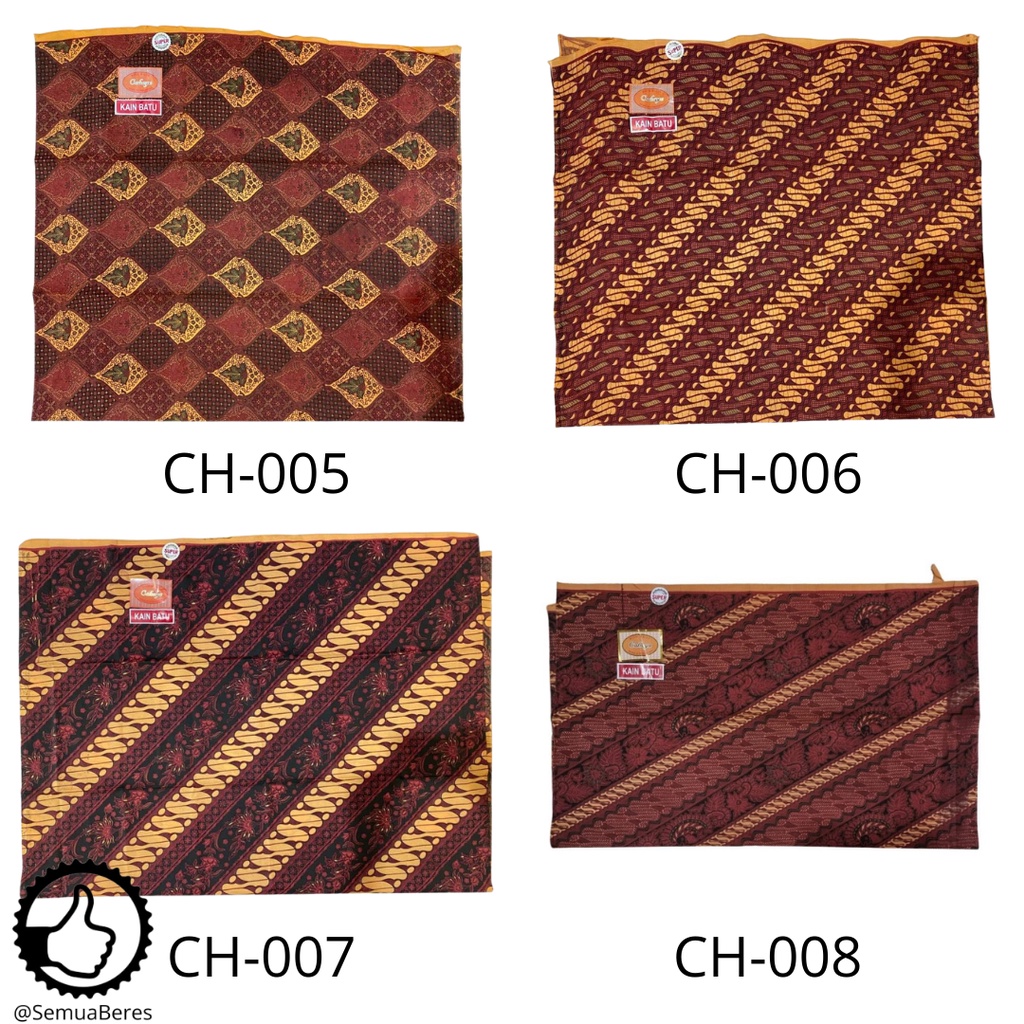 Kain Batik Halus Panjang Dua Palu / Kain Batu