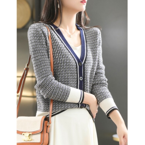 atasan RAJUT WOOL SWEATER CARDIGAN rajut lengan panjang fashion korea style wanita 39007# IMPORT