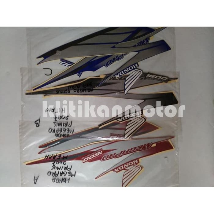 Stiker Lis Striping Stripping Motor Honda Megapro Primus 2006 2007