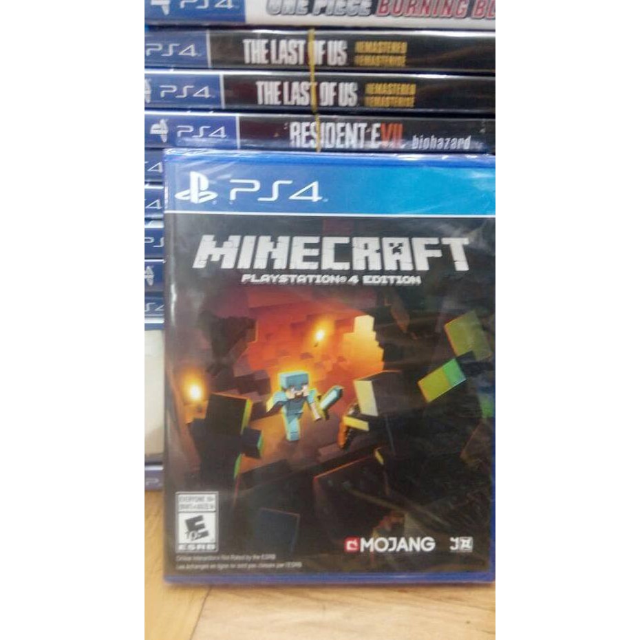 Sale  KASET PS4 MINECRAFT Reg 3 MINECFART mine Craft CLASIC Terbaru