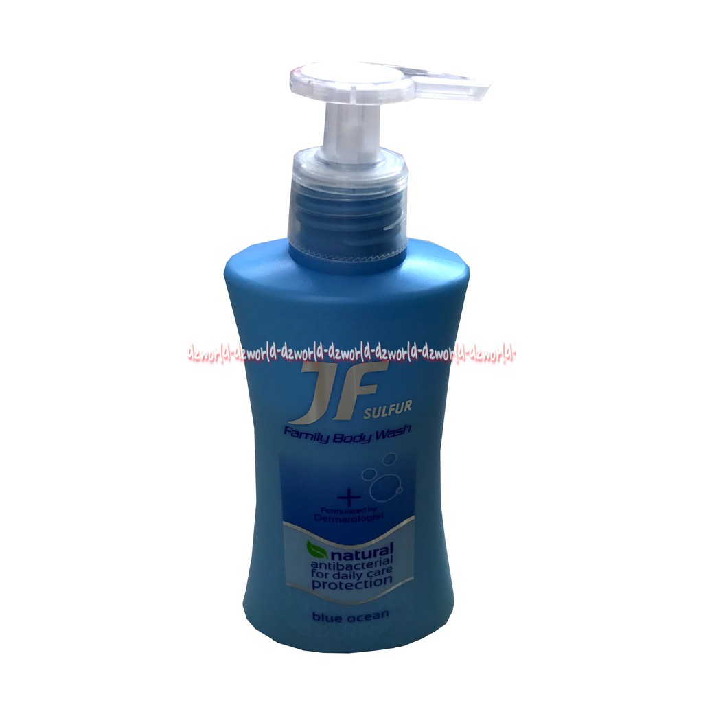 Jf Sulfur Derma Protect 200ml Body Wash Sabun Cair Membantu Untuk Membunuh Kuman Kemasan Botol