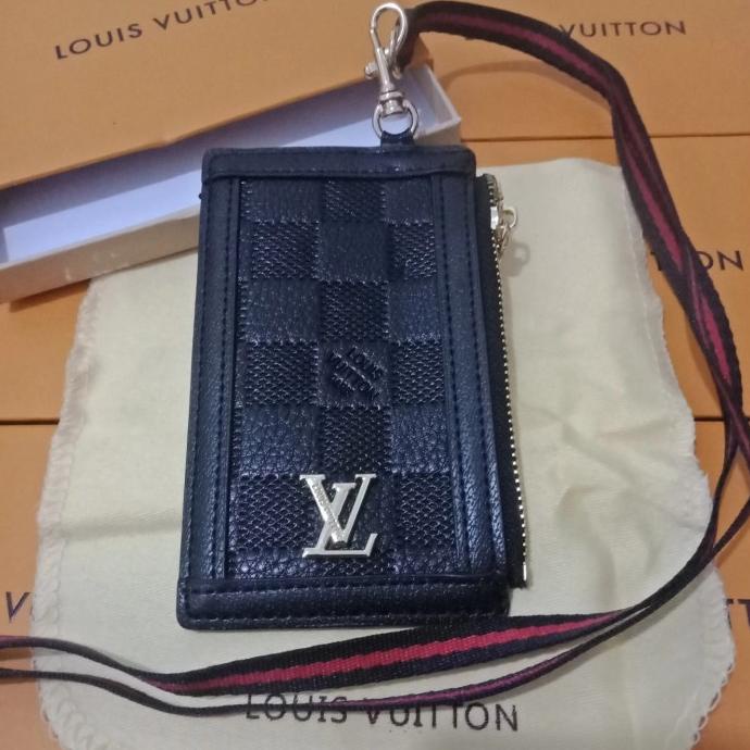 Dompet Id Card Lv/Lanyard Id Card Multi Walet Bahan Import Premium. Terlaris