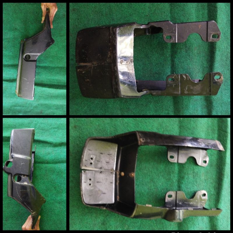 cover body bodi belakang suzuki rc 100 bravo original