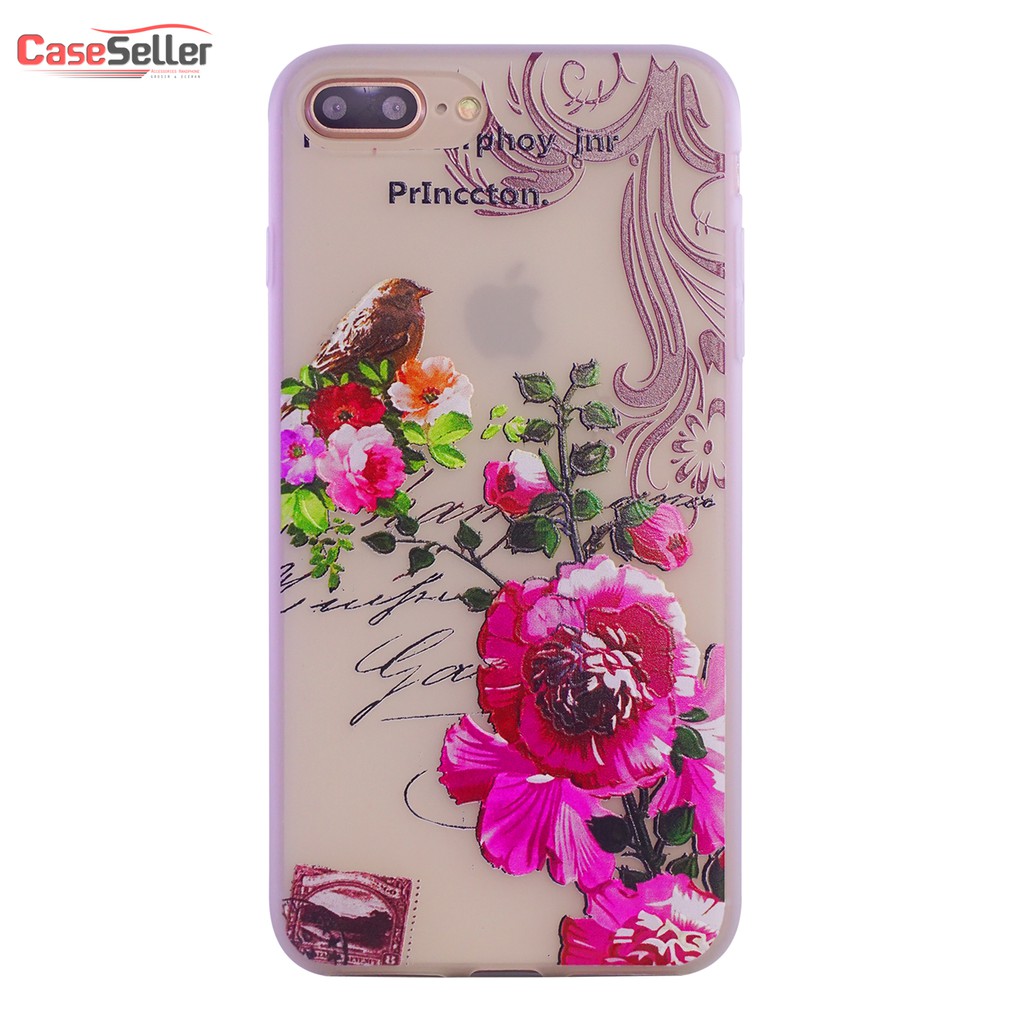 Xiaomi Redmi 7 7A Note 4X Note 5A CaseSeller - SoftCase  Softshell  Silicone Motif Bunga Sakura