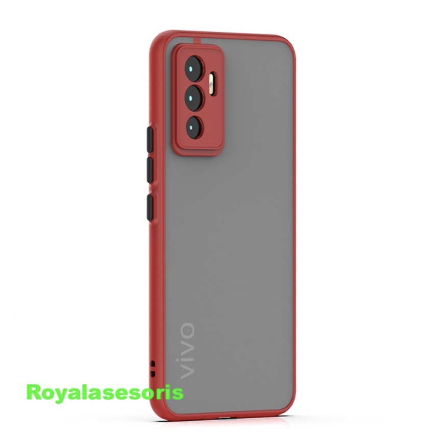 Vivo V23e 4G/ Vivo V23e 5G Frosted camera case cover