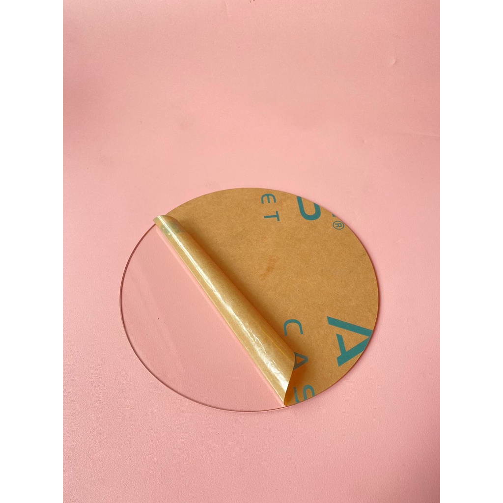 

AKRILIK LINGKARAN 20 CM HIASAN KUE CAKE [ ALAS CAKE ]