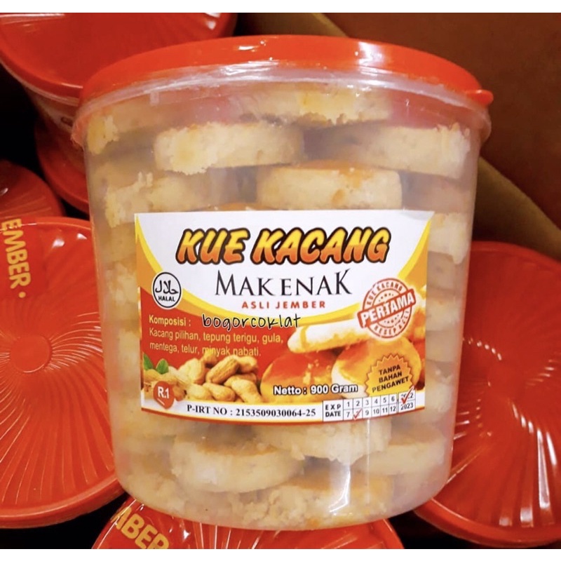 

KUE KACANG MAK ENAK / MBAK SRI / SUMBER REZEKI // CHOCHOCHIPS TOPLES