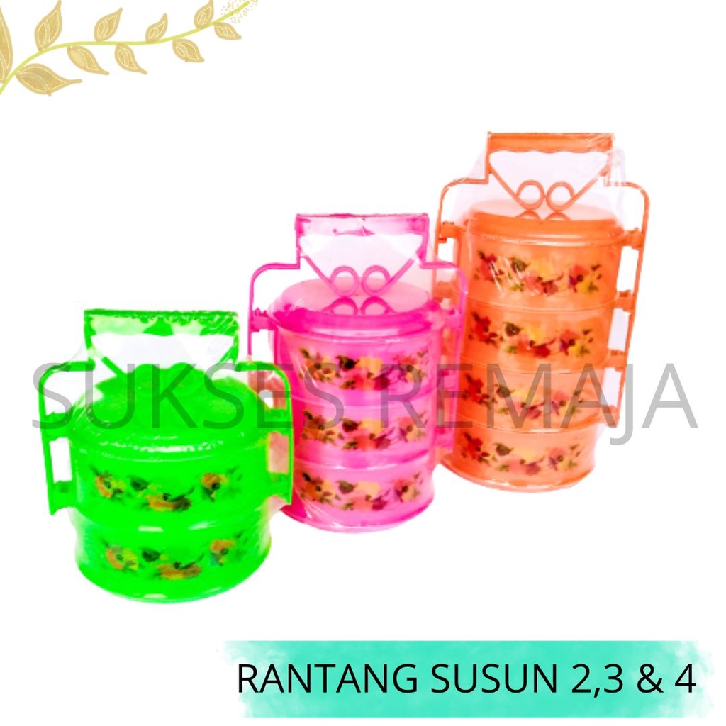 Grosir Murah Rantang Susun / Rantang Susun Plastik / Rantang Susun 2 / Rantang Susun 3 / Rantang Sus